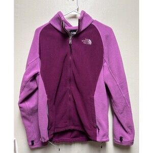 The North Face Women’s Size XL Full Zip Fleece Jacket in Pink & Purple